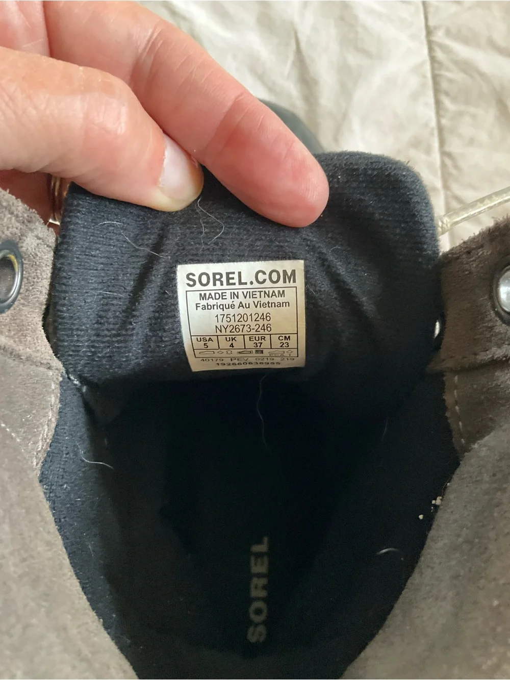 Sorel Brown and Olive Waterproof Boot